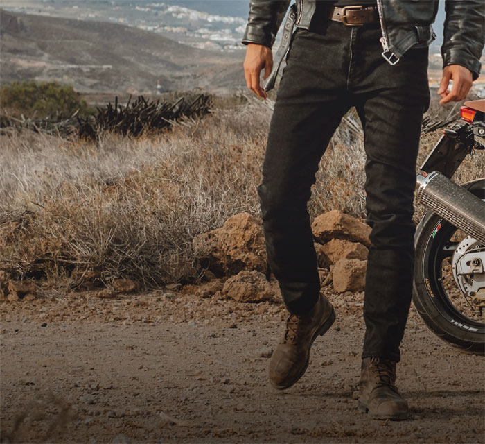 Hood Motorcycle Jeans mobile 1