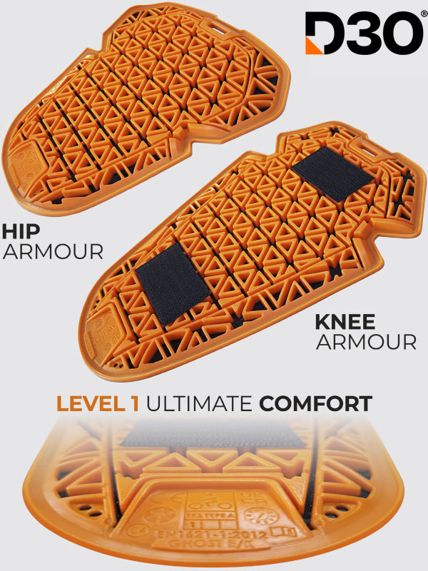 D3O Ghost L1 Hip and Knee Armour D3O Ghost L1 Hip and Knee Armour