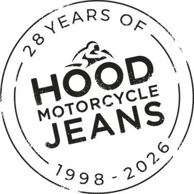 HOOD-28-Years-Graphic-black 28 years of Hood Motorcycle Jeans, 1998 - 2026
