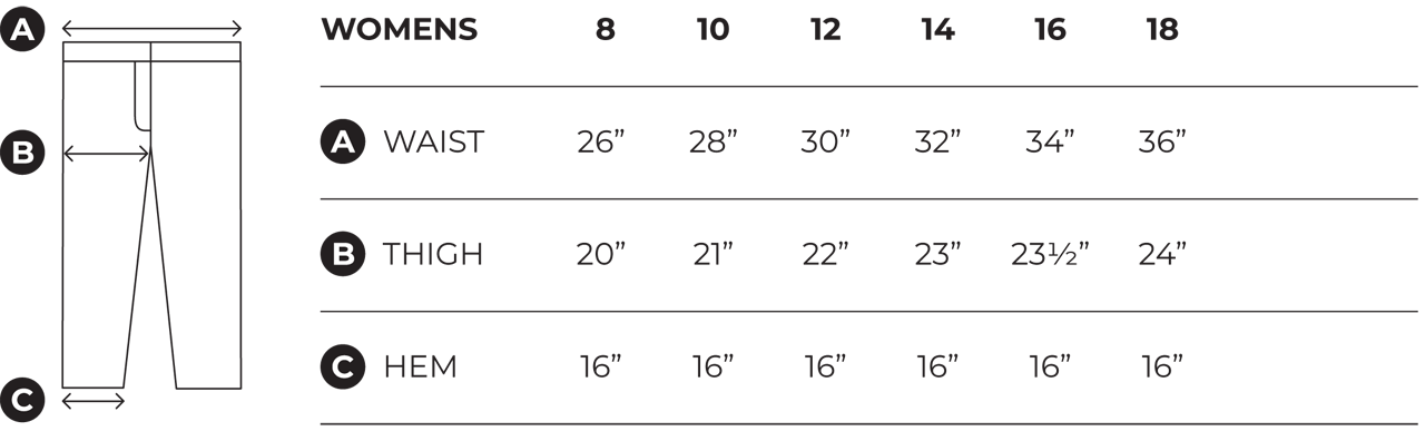 K7 Easy-fit Motorcycle Jean Sizes