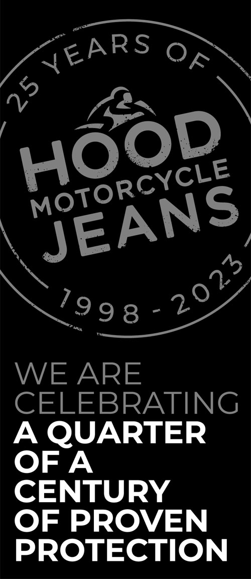 Motorcycle Jeans 25 years Abrasion Protection by Hood