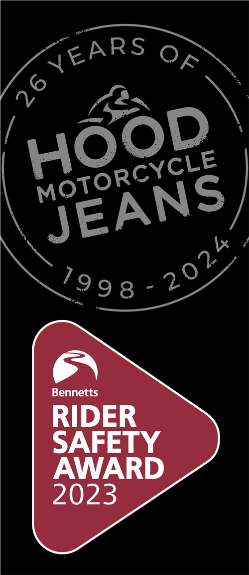 Motorcycle Jeans 26 years Abrasion Protection by Hood