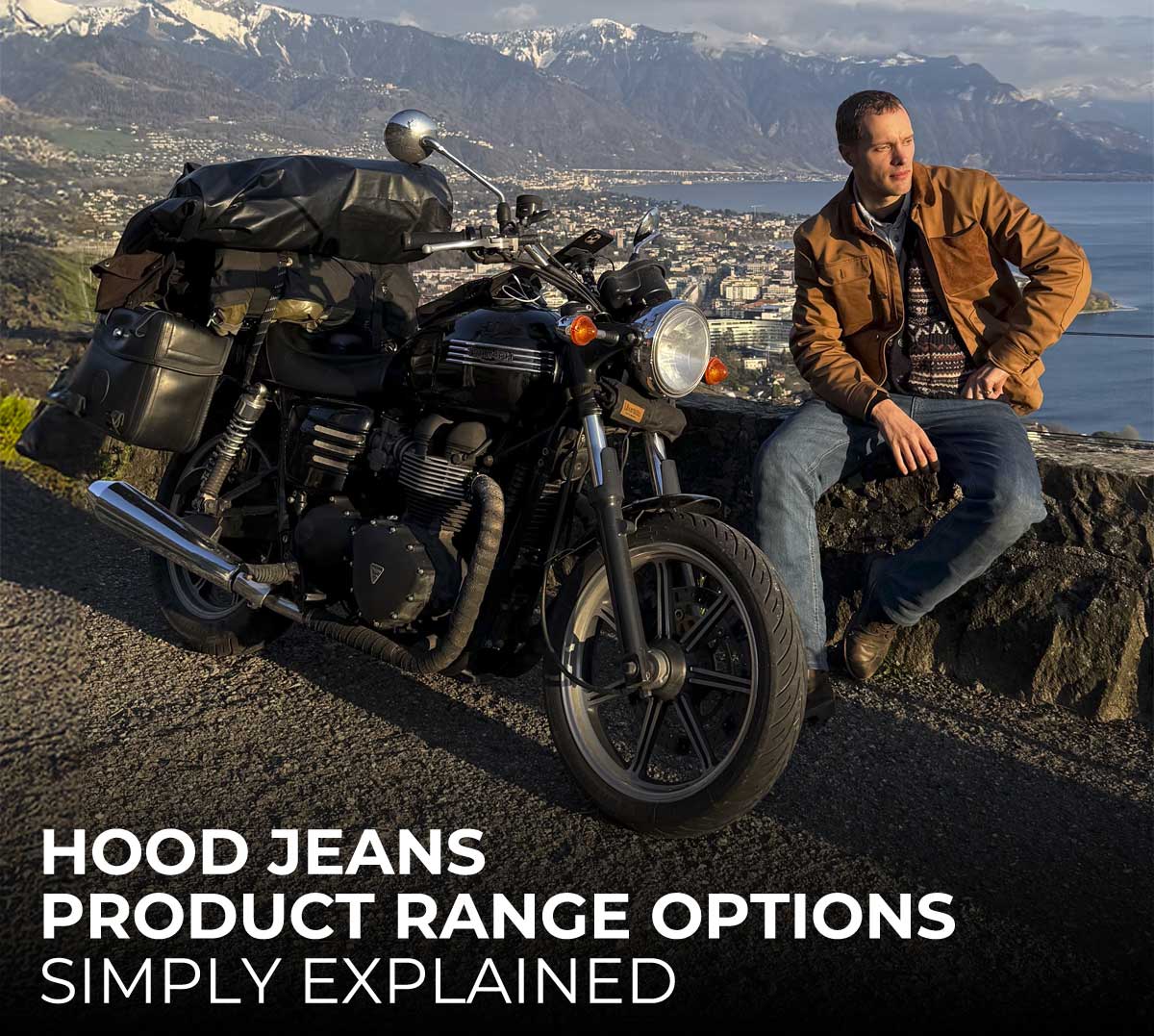 Hood Motorcycle Jeans Product Range Options